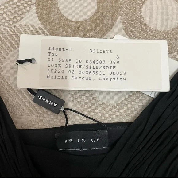 Akris Sleeveless Silk Top NWT